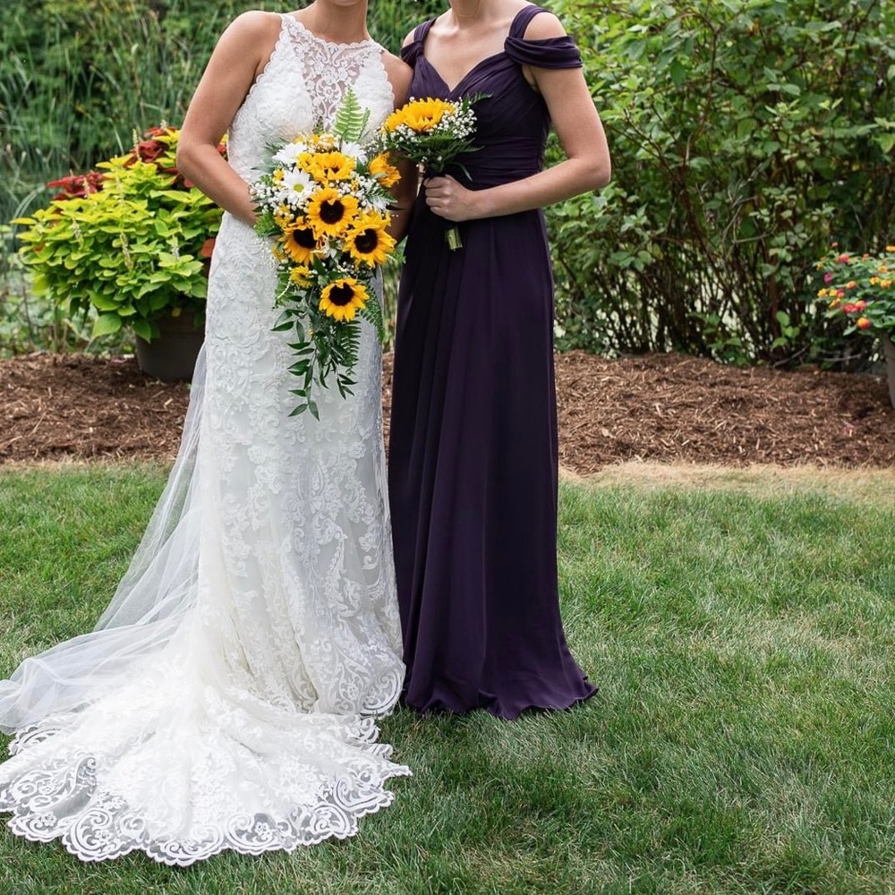 Plum Bridesmaid Dress